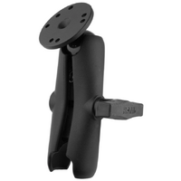 RAM Double Socket Arm with Round Ball Plate - C Size Medium