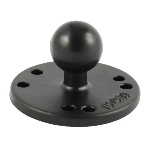 RAM Round Plate with Ball (B Size) 2.5'' Dia.Base with 1'' Ball