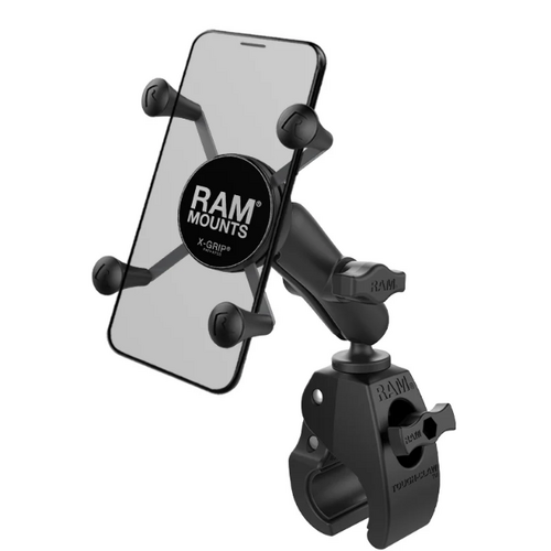 RAM X-Grip Phone Mount with RAM Tough-Claw™ Small Clamp Base - Medium