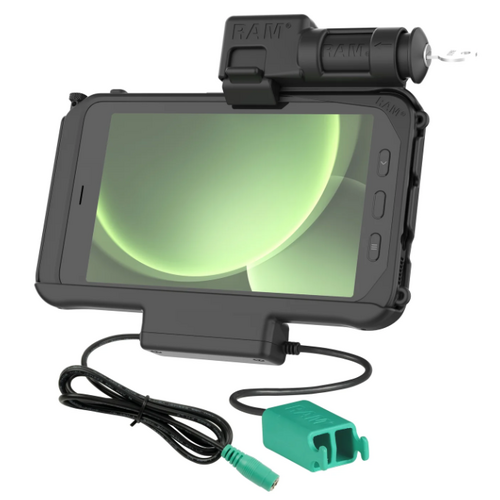 RAM Key Locking Power + Dual USB Dock for Samsung Tab Active5 & 3