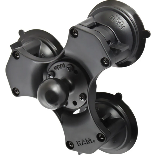 RAM Twist-Lock™ Triple Suction Cup Ball Base - C Size